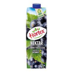 Hortex Nektar Czarna Porzeczka Karton 1 L