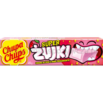 Chupa Chups Super Żujki Truskawka 45G