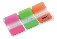 Post-It Zakładki indeksujące do archiwizacji (686-PGOEU), PP, silne, 38x25mm, 3x22 kart., mix kolorów  - 2
