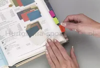 Post-It Zakładki indeksujące do archiwizacji (686-PGOEU), PP, silne, 38x25mm, 3x22 kart., mix kolorów  - 4