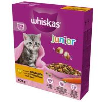 Whiskas Junior 2-12 Miesięcy Sucha Karma Z Kurczakiem 800 G