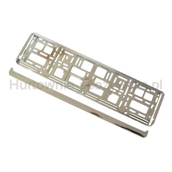 Ramka Pod Tablicę Rejestracyjną Chrom