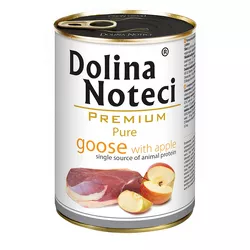 Dolina Noteci Pure Dolina Noteci Puszka dla Psa Gęś z Jabłkiem 400g