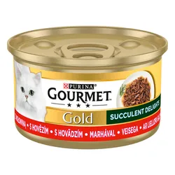 Gourmet Gold Succulent Delights Z Wołowiną 85G