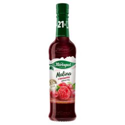 Herbapol Syrop Owocowy  Malina Z Żurawiną Z Wit. C, D, B6 I Cynkiem 420Ml