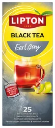 Herbata LIPTON Feel Good Selection, Energise, Earl Grey, 25 kopert