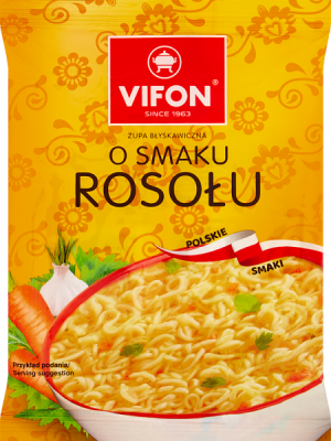 Vifon Zupa Błyskawiczna O Smaku Rosołu (Polskie Smaki) 65G