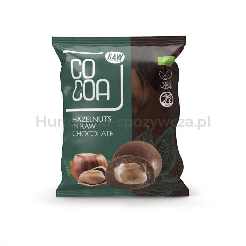 Orzechy Laskowe W Surowej Czekoladzie Bio 70 G - Cocoa [BIO]