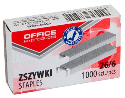 Office Products Zszywki  26/6, 1000szt. [BIURO]