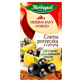 Herbapol Herbaciany Ogród Herbatka Owocowa Czarna Porzeczka Z Cytryną 20Tb/54G