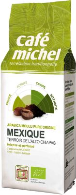 Kawa Mielona Arabica 100 % Meksyk Fair Trade Bio 250 G - Cafe Michel [BIO]