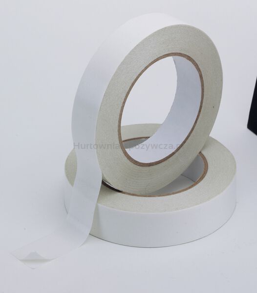 Taśma dwustronna montażowa Q-CONNECT, piankowa, 18mm, 3m, biała - 3
