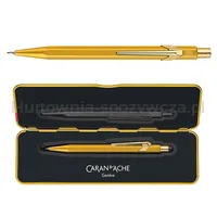 Ołówek automatyczny CARAN D'ACHE 844 Goldbar, w pudełku, żółte złoto - 2