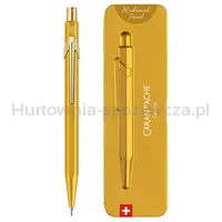 Ołówek automatyczny CARAN D'ACHE 844 Goldbar, w pudełku, żółte złoto - 4