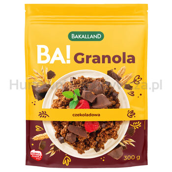 Bakalland Ba! Granola Czekoladowa 300G 