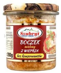 Szubryt Boczek Mielony Z Wieprza 280G