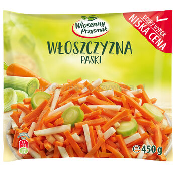 Wiosenny Przysmak Włoszczyzna Paski 450G