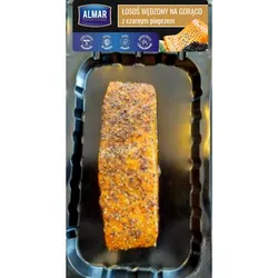 Almar Łosoś wędzony na gorąco z czarnym pieprzem 125g
