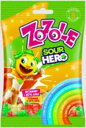 Mieszko Żelki Zozole Sour Hero z Witaminami 75g