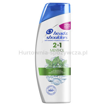 Head & Shoulders Szampon Przeciwłupieżowy Menthol Fresh 400Ml