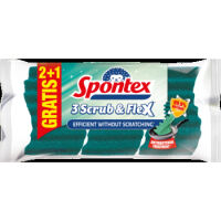 Spontex Zmywak kuchenny Scrub Flex 3 szt.