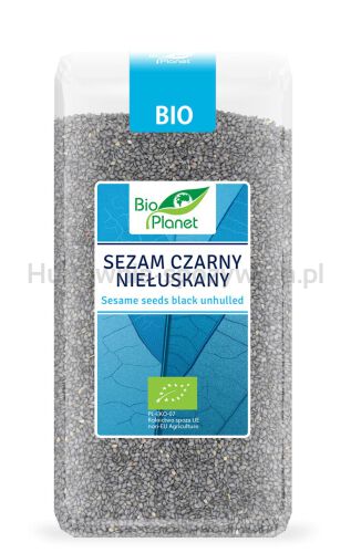 Sezam Czarny Niełuskany Bio 250 G - Bio Planet [BIO]