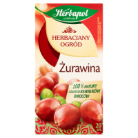 Herbapol Herbaciany Ogród Herbatka Owocowa Żurawina 20Torebek(data przydatności 30.11.2025)