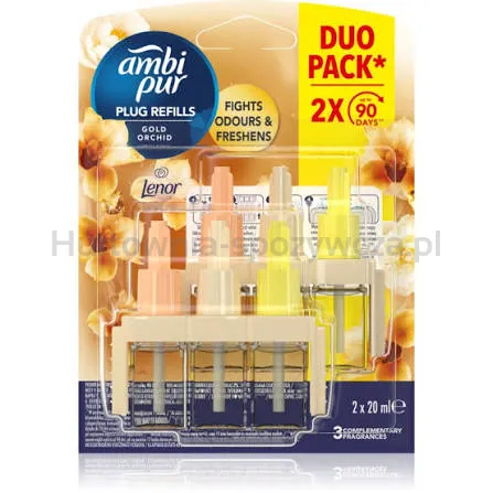Ambi Pur 3Volution Gold Orchid Wkład Do Elektrycznego Odświeżacza Powietrza 40Ml