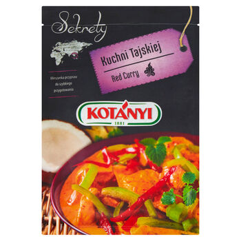 Kotanyi Sekrety Kuchni Tajskiej Red Curry 20G