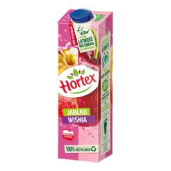 Hortex Jabłko Wiśnia Napój Karton 1 L