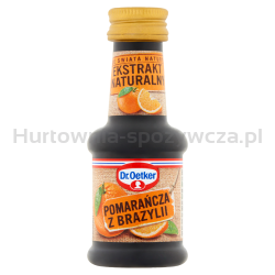 Dr.Oetker Ekstrakt Naturalny Pomarańcza Z Brazylii 30 Ml