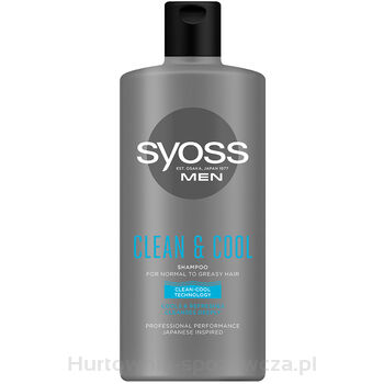 Syoss Men Clean&AmpCool 440 Ml