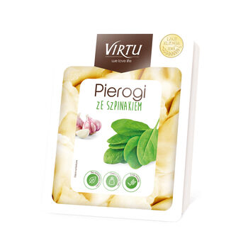 Virtu Pierogi Ze Szpinakiem 400G