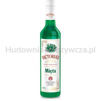 Victoria's Syrop Barmański Mięta 490Ml