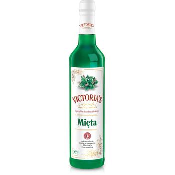 Syrop Barmański Mięta Victoria'S 490Ml