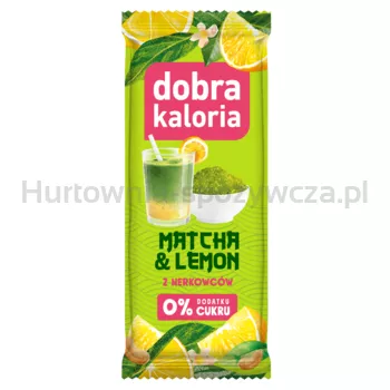 Dobra kaloria Baton MATCHA & LEMON 35 g