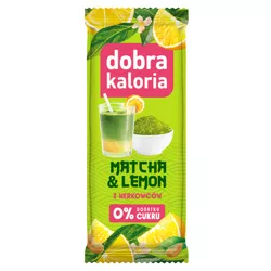 Dobra kaloria Baton MATCHA & LEMON 35 g