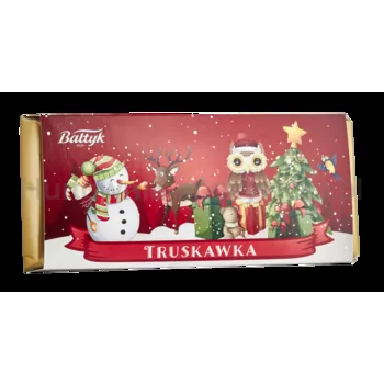 Bałtyk Czekolada nadziewana Truskawka 148g