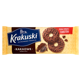 Krakuski Herbatniki Kakaowe 163G