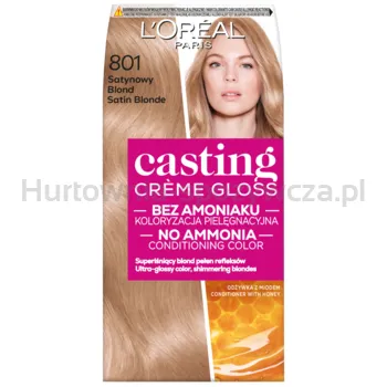 L'Oréal Paris Casting Cr?me Gloss Farba do włosów 801 Satynowy blond