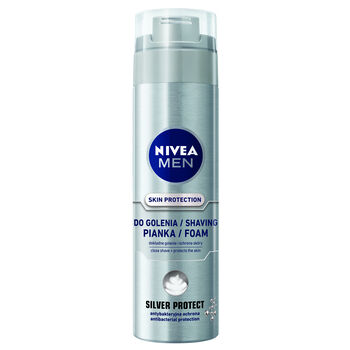 Nivea Pianka Do Golenia Silver Protect 200 Ml