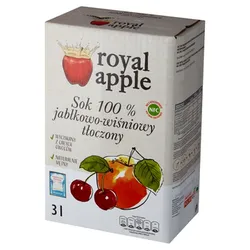 Sok jabłkowo-wiśniowy Royal Apple NFC 3l