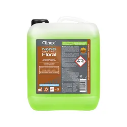 Preparat Clinex Nano Protect Floral, Do Mycia Podłóg, 5L