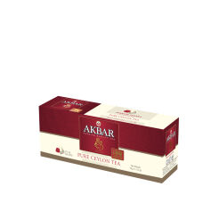Akbar Herbata Pure Ceylon Czarna 50 G (25 Torebek)
