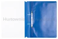 Skoroszyt OFFICE PRODUCTS, PP, A4, 2 otwory, 100/170mikr., wpinany, granatowy - 2