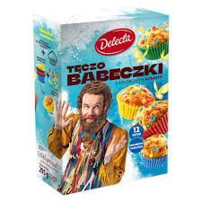 Delecta KLEKS Tęczo Babeczki 295g