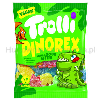 Trolli Dino Rex - żelki wegańskie 100g