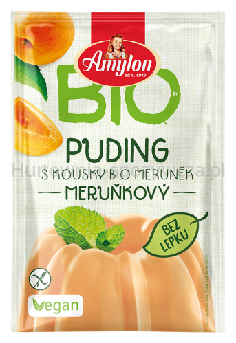 Budyń Morelowy Bezglutenowy Bio 40 G - Amylon [BIO]