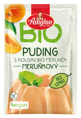 Amylon Amylon Budyń Morelowy Bezglutenowy Bio 40 G [BIO]