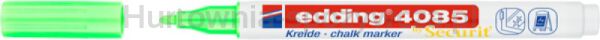 Marker kredowy e-4085 EDDING, 1-2 mm, neonowy zielony